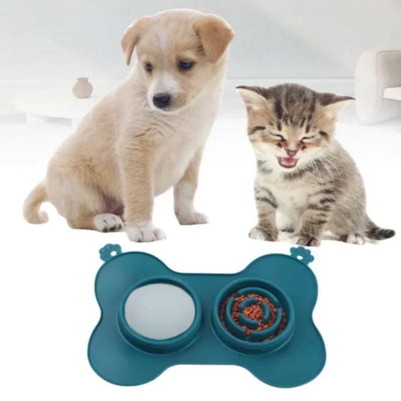 Silicone Licking Mat for Dogs & Cats — Slow‑Feed, Anti‑Slip, Anxiety Relief Feeder