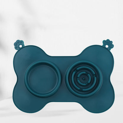 Silicone Licking Mat for Dogs & Cats — Slow‑Feed, Anti‑Slip, Anxiety Relief Feeder