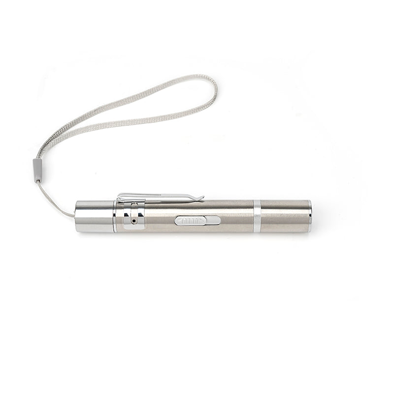 Laser Pointer Cat Toy — USB‑Rechargeable, 5‑Mode Interactive LED Light for Cats & Dogs