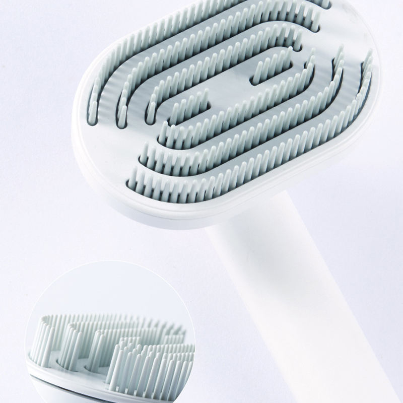Self‑Cleaning Pet Hair Comb — Gentle Grooming Brush for Dogs & Cats, Removes Loose & Floating Fur