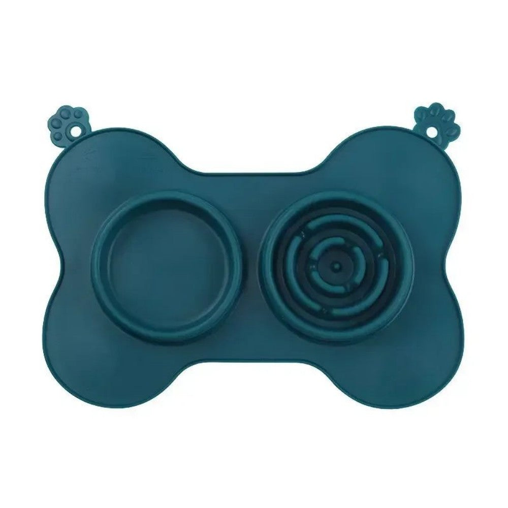 Silicone Licking Mat for Dogs & Cats — Slow‑Feed, Anti‑Slip, Anxiety Relief Feeder